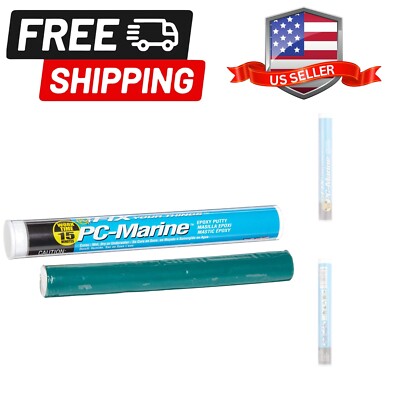 Marine Epoxy Putty White 4oz Boat Pipe Pool Repair Underwater Quick-Set