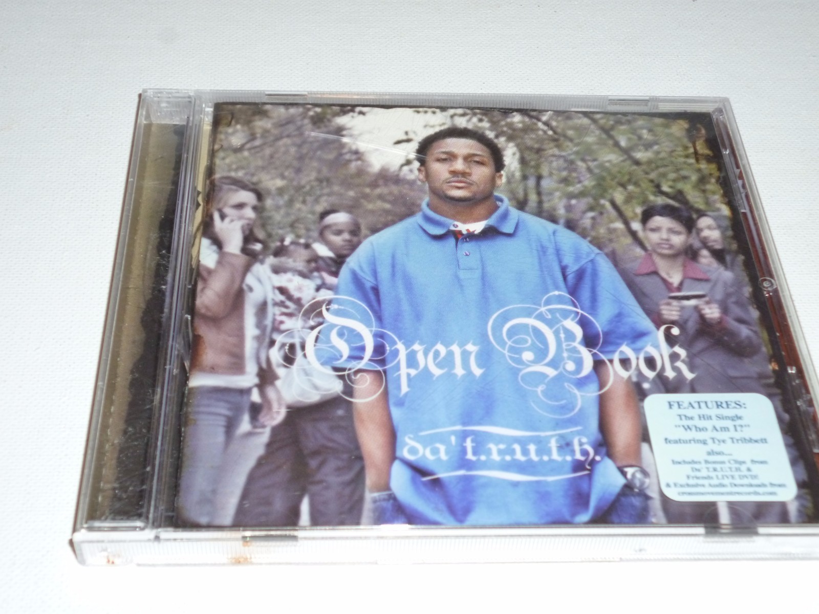 CD Da' T.R.U.T.H.: OPEN BOOK (2007 Cross Movement Records) Religious