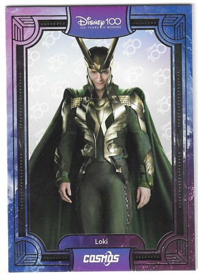 LOKI 2023 KAKAWOW COSMOS DISNEY 100 ALL-STAR BASE CDQ-B-297