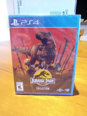 JURASSIC PARK COLLECTION Playstation 4 PS4 SEALED Limited Run Games LRG IN HAND