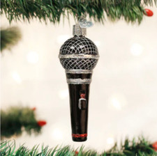 Microphone Ornament