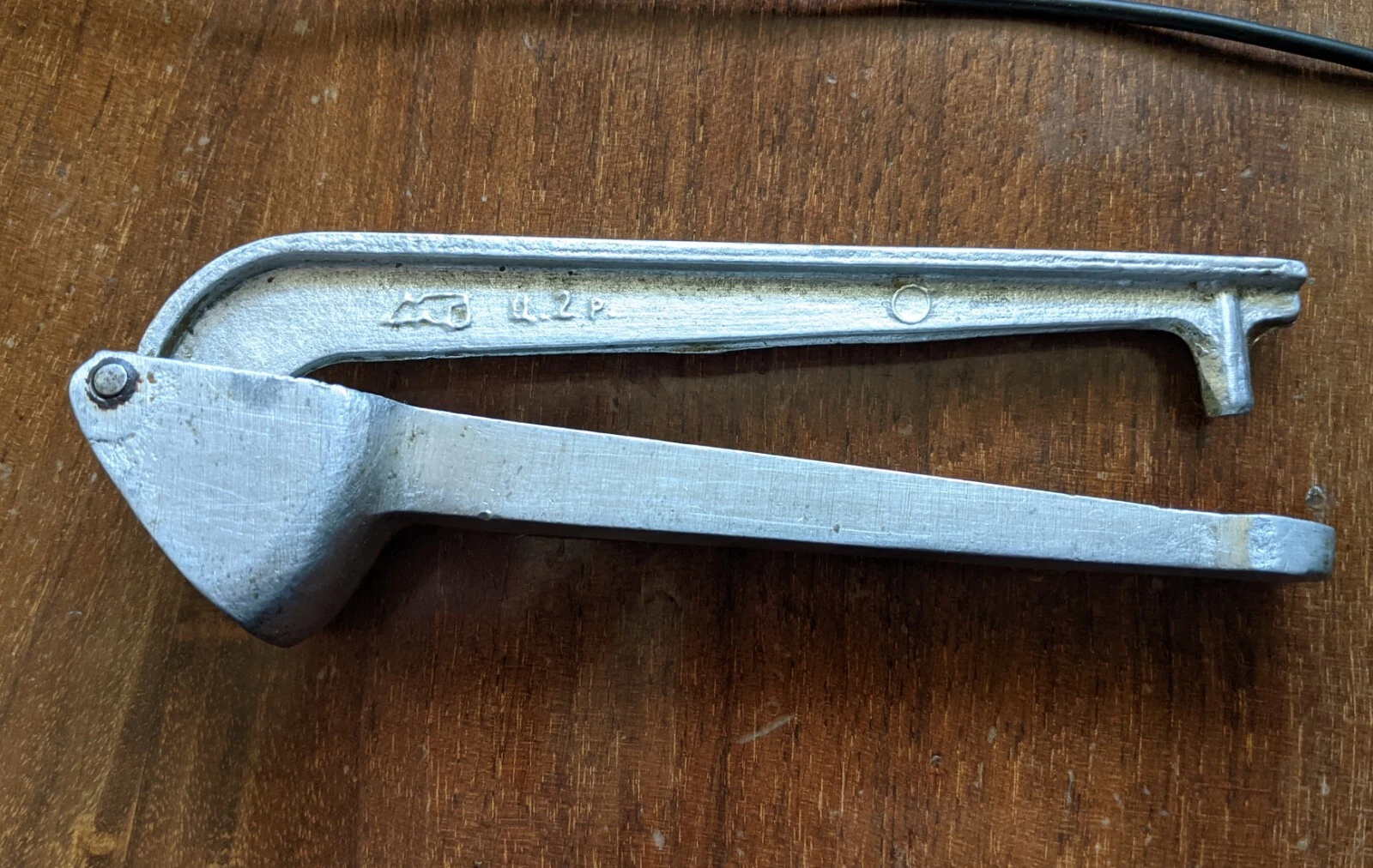 Vintage Garlic Crusher USSR, garlic press of soviet quality 1970s
Opens in a new window or tab