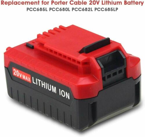 1-10PC 20V 6.0Ah Lithium-ion Battery for Porter Cable MAX PCC685L PCC680L NEW - Picture 4 of 16