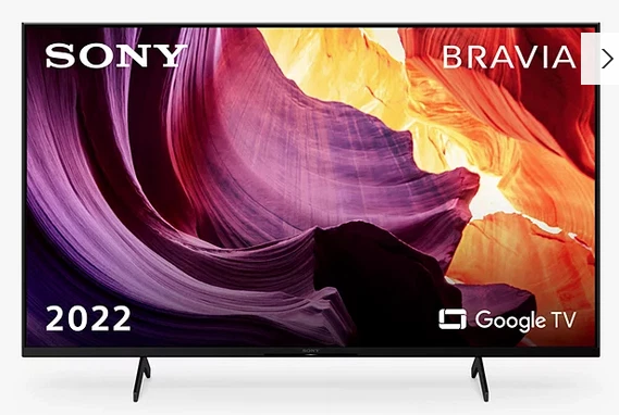 Sony Bravia KD65X80K 2022 LED HDR 4K Ultra HD Smart Google TV