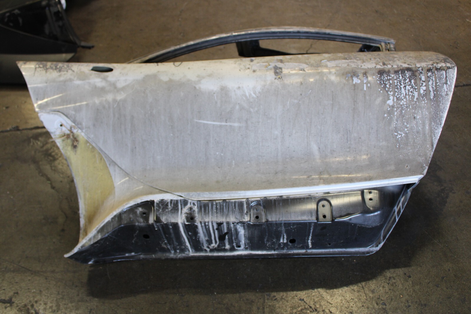 McLaren 720S, LH, Left, Front Door Shell, Heavy Fire Dmg, Used
