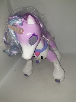 Magical Unicorn Zoomer Enchanted Unicorn Toy Zoomer Zupps Tiny