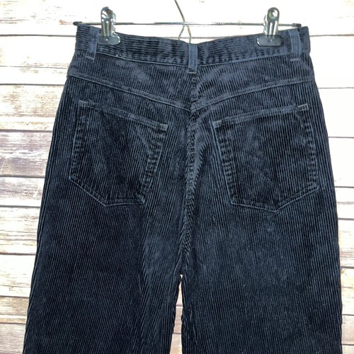 Vintage Timberland Jumbo Cord Corduroy Pants Size 10 Black Baggy Loose Fit - Picture 6 of 6