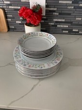 Vintage fine china sets for12. Floral design