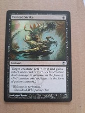 Tainted Strike - Mirrodin Excellent Magic MTG