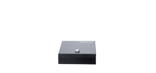 Home Safety Security Box Tray Steel Cash Drawer Safe w/ Privacy Key Lock Black - 第 6/6 張圖片