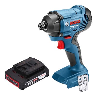Bosch GDR 18V-160 Professional Schlagschrauber 18 V 160 Nm 1/4'' + 1x Akku 2,0 Ah