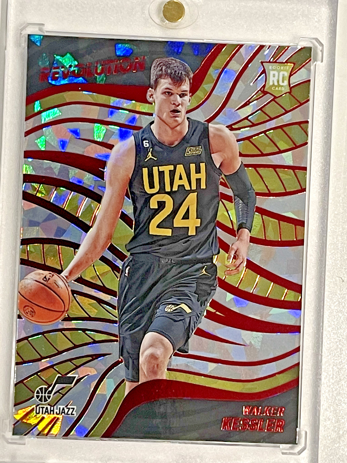 2022-23 Panini Revolution Rookies Chinese New Year Walker Kessler #137 Rookie RC