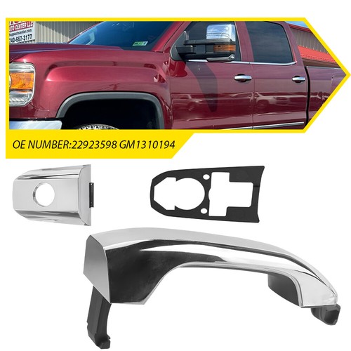 Exterior Door Handle For 2015-2020 Chevrolet Suburban Tahoe Silverado Front LH N