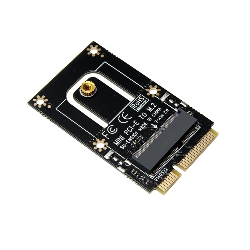 NGFF Key E to Mini PCIE Adapter Converter Expansion Card for