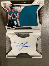 Trevor Lawerence  On Card Auto Playbook 124/149