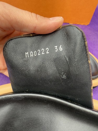 Louis Vuitton Women's Pool Pillow Comfort Mule Sandals Monogram Nylon Size 36 - Picture 17 of 24
