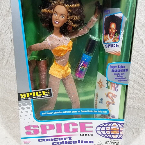 VINTAGE 1998 SPICE GIRLS CONCERT COLLECTION MEL B SCARY SPICE PUPPE NEU IM KARTON - Bild 4 von 17