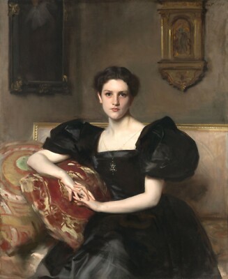 John Singer Sargent: ''Elizabeth Winthrop Chanler'' (1893) - Giclee Fine Art Print