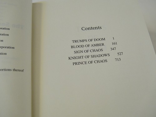 Complete Chronicles of Amber Vol 1 & 2 by Roger Zelazny Hardcover First SFBC Ed - Foto 17 di 18