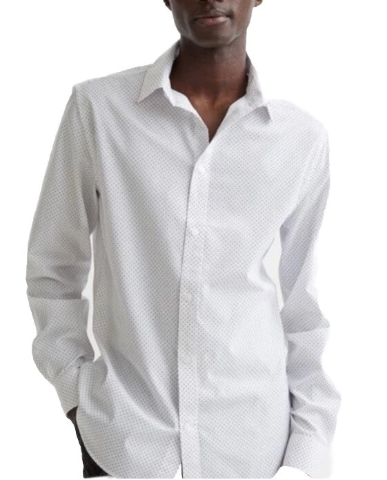 H&M White Slim Dress Shirts for Men for sale | eBay