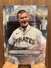 HENRY DAVIS 2022 BOWMAN CHROME BOWMAN DRAFT NIGHT #BDN-1