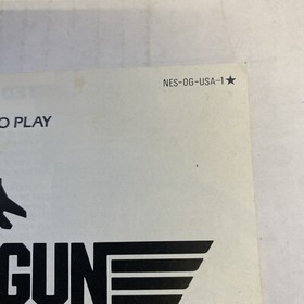 Top Gun Second Mission NES Manual Env&iacute;o Gratis