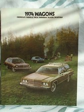 Chevrolet Wagons brochure 1974 Canadian market