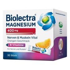 BIOLECTRA Magnesium 400 mg Nerven & Muskeln V...
