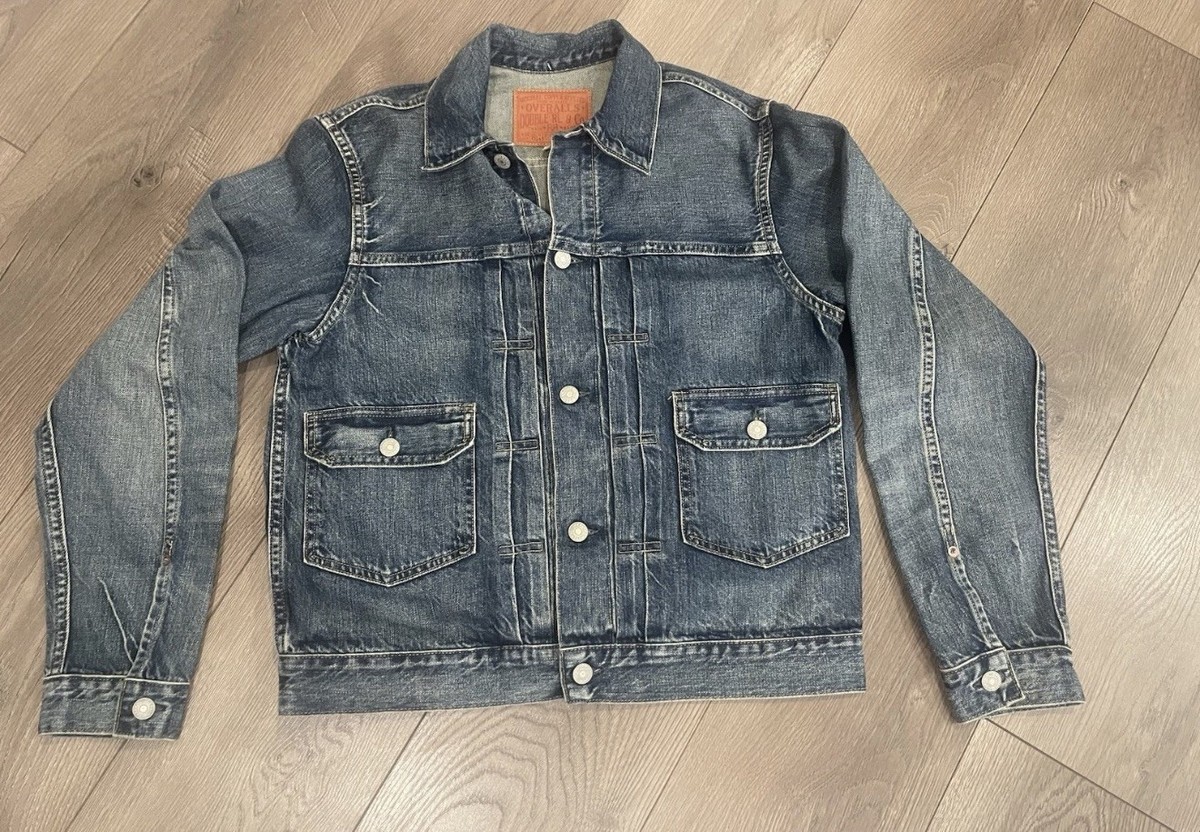 RRL Double RL RALPH LAUREN Overalls Selvedge DENIM JACKET MENS