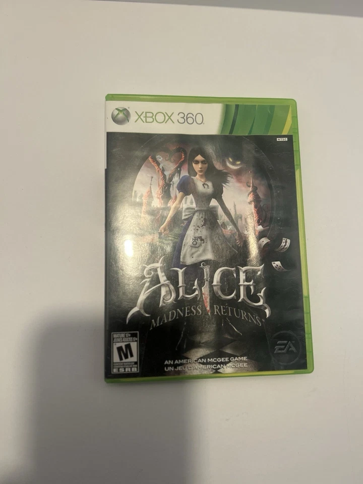 Microsoft Xbox 360 EA Alice Madness Returns 2011 Tested Working - Image 2 of 4
