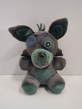 Five Nights at Freddy s Phantom Foxy Stuffed Plush Shiny Silvery Gray FNAF Pre-o