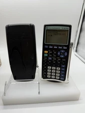 Texas Instruments TI-83 Plus Graphing Calculator Black Battery-Op Good Condition