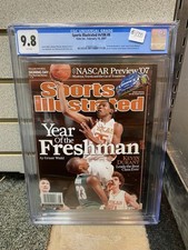 Kevin Durant Sports Illustrated CGC 9.8 Newsstand 2-19-2007 Year Of The Freshman
