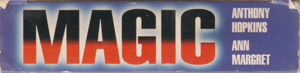 Magic VHS , 1978, Anthony Hopkins, Ann Margret, Burgess Meredith, E.J. Andre, Je - Image 4 of 4