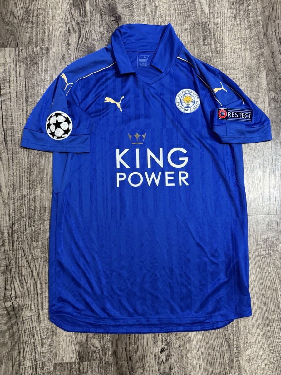 Jamie Vardy Leicester City 2016/17 Puma Jersey Men's Size Large | eBay