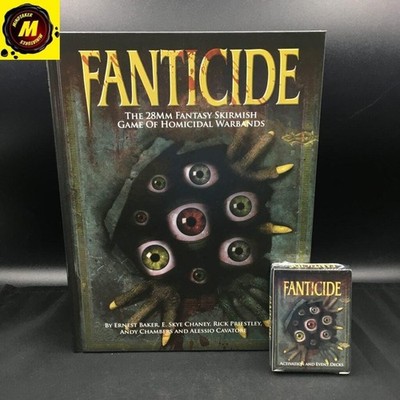 Fanticide Rulebook & Activation and Event Decks (Hardcover) - #134810 - Other...