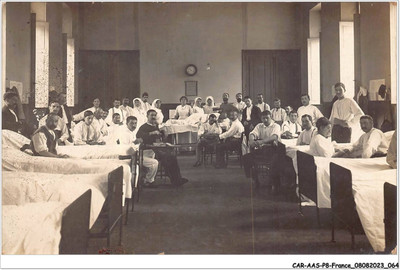 CAR-AASP8-0571 - FRANKREICH - FOTOKARTE - ALES - TEMPORÄRES KRANKENHAUS