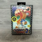 Sonic the Hedgehog 2 Sega Genesis CIB Complete 1992
