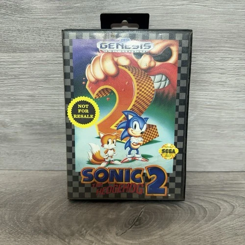 Sonic the Hedgehog 2 Sega Genesis CIB Complete 1992
