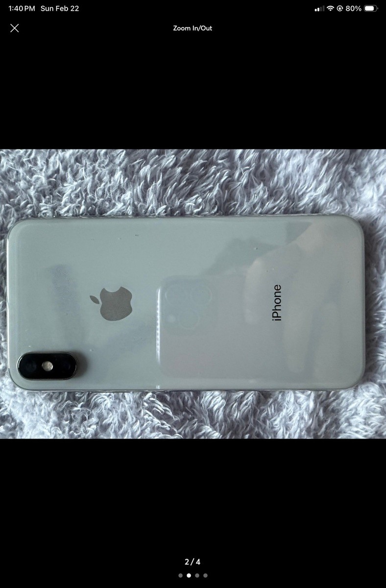 Apple iPhone X - 64 GB - Silver (T-Mobile) for sale online | eBay