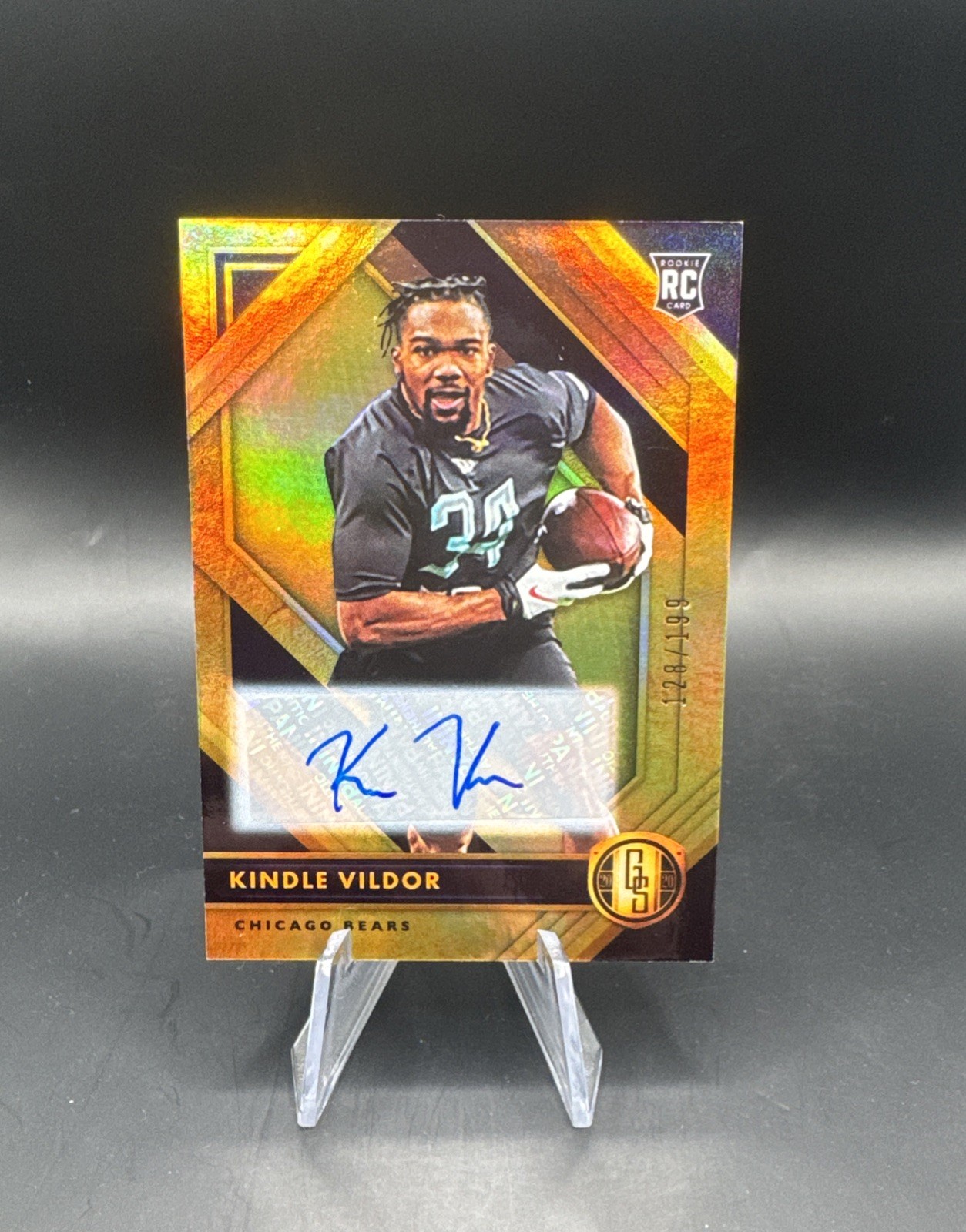 2020 Gold Standard Rookie Auto /199 #198 Kindle Vildor