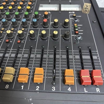 TASCAM M-208 アナログミキサー｜通電・メーター動作確認済 Tascam M-208 8 Channel Mixer Only Power-on tested w/ Remote | eBay
