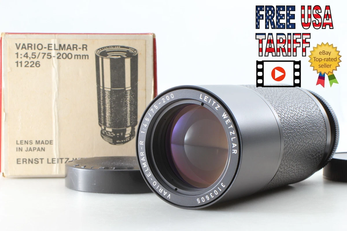 【美品】Leica バリオ・エルマー R75-200mm F4.5 美品】Leica バリオ・エルマー R75-200mm F4.5 中古)Leica (ライカ