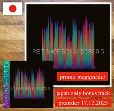 JAPAN PROMO 24X24cm MEGAJACKET + DISCO 5 CD WITH BONUS TRACK PET SHOP BOYS 2025