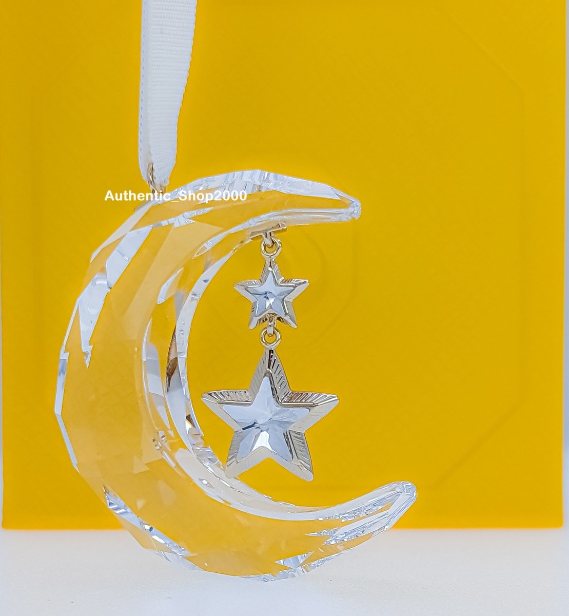 New in Original Box 100% SWAROVSKI Crystal Holiday Magic Moon