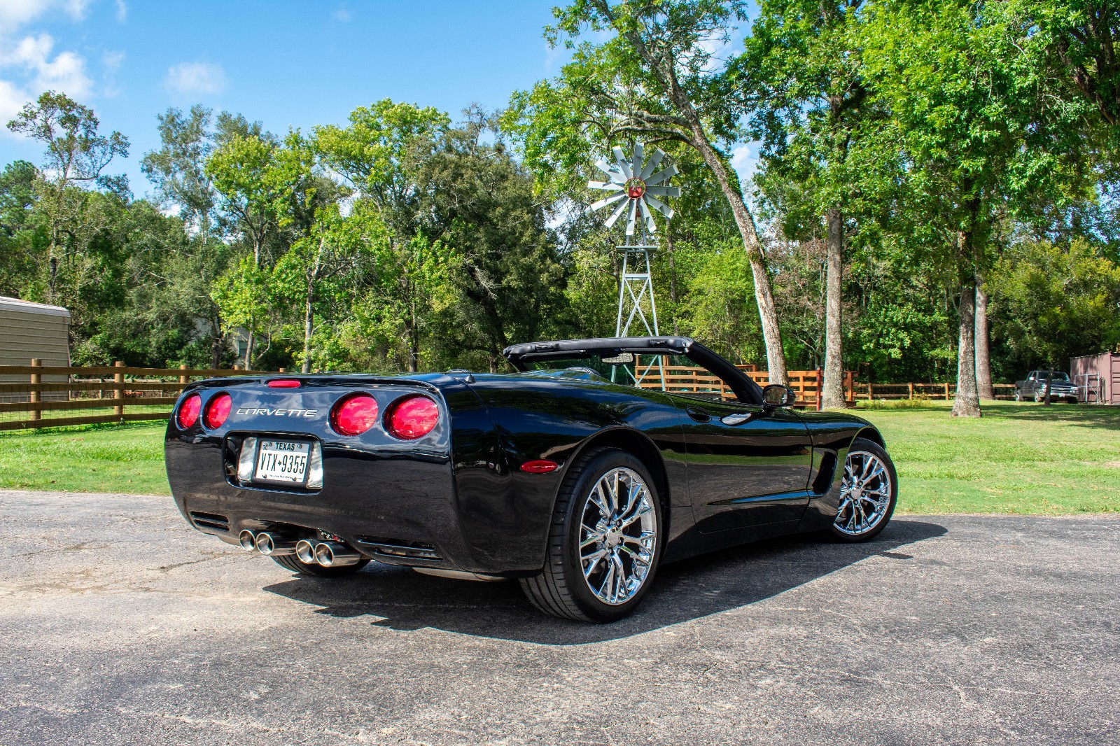 2002 Black Chevrolet Corvette   | C5 Corvette Photo 3