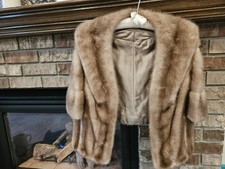 Very Excellent Condition Vintage 1960s 1970s Mink Stole Size Large Approximate 