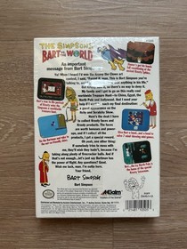 Los Simpson: Bart vs. the World - Nintendo NES Precintado (US NTSC) - Nuevo / H-Seam