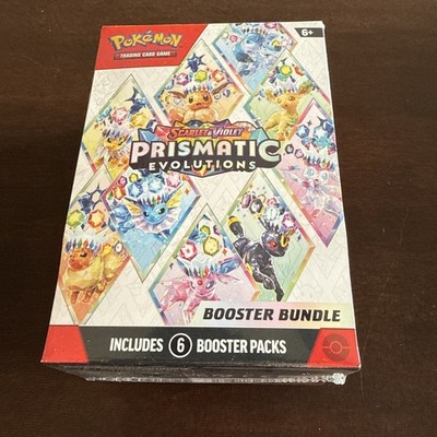Pokemon TCG Prismatic Evolutions Booster Bundle - New - Sealed | eBay