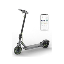Folding E,Scooter with 350W Motor, 19 MPH, 15 Miles Range, Dual Braking